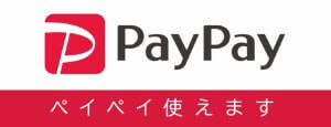 paypay使えます。