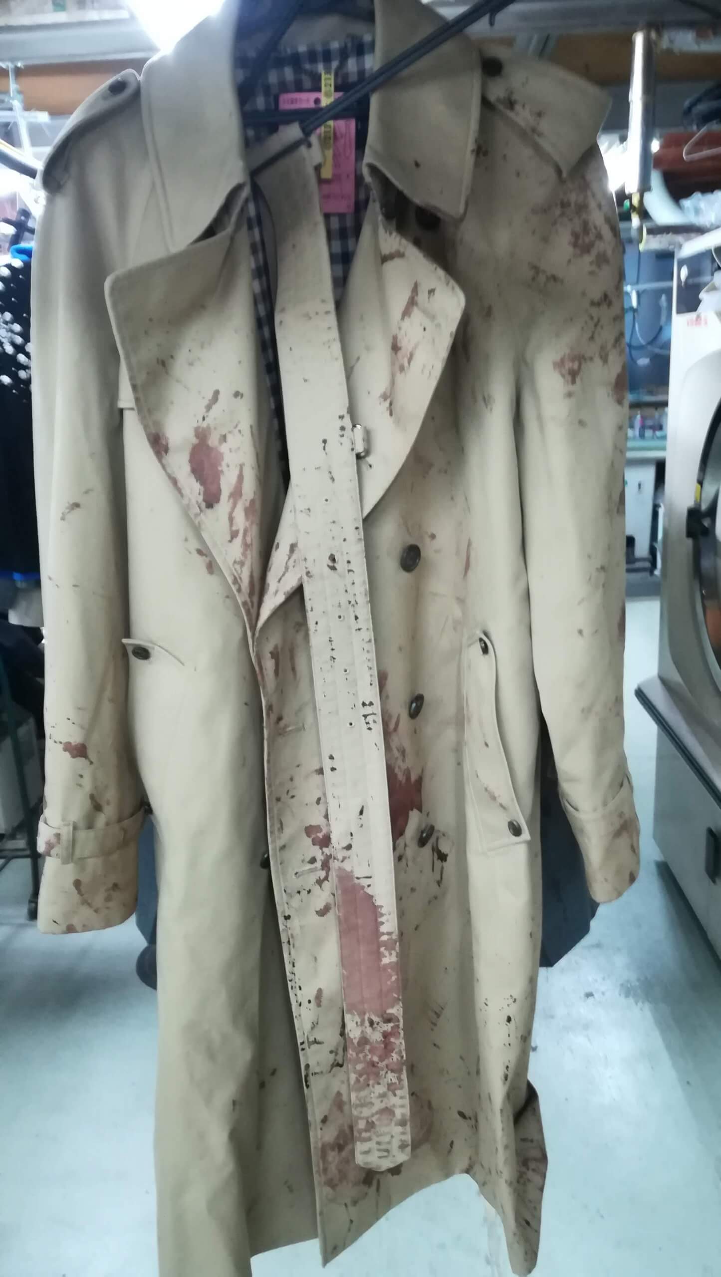 アクアスキュータムのトレンチコート