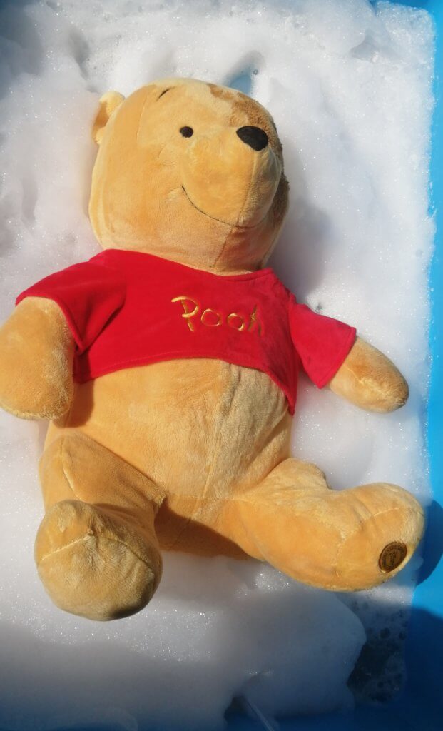 大きなぬいぐるみも洗えます