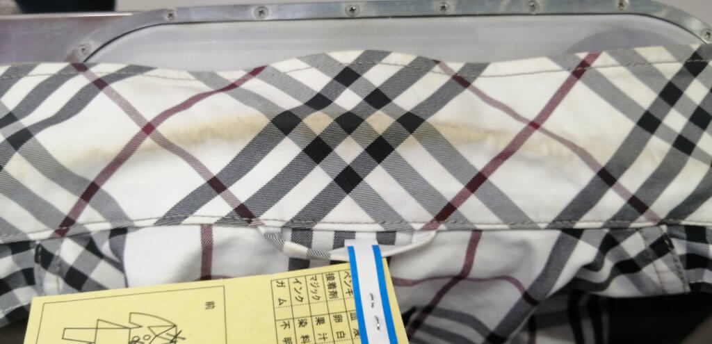 バーバリーのシャツ